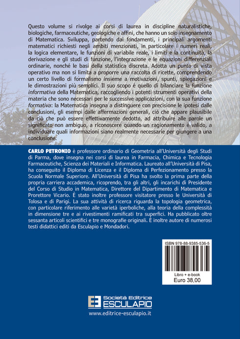 PETRONIO - Matematica con Elementi di Statistica