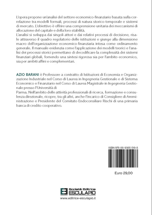 BARANI - Modelli Processi e Sistemi Socio-Economici