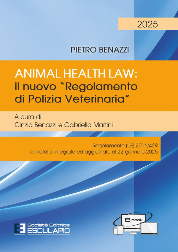 BENAZZI - Animal Health Law Ed. 2025