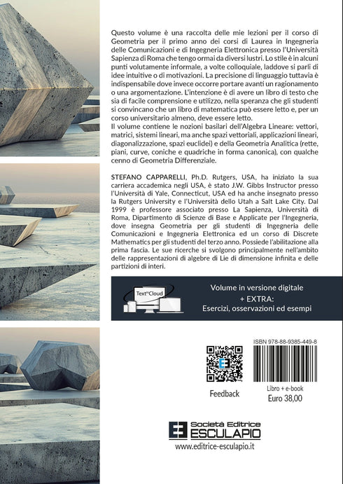 CAPPARELLI - Geometria e Algebra Lineare