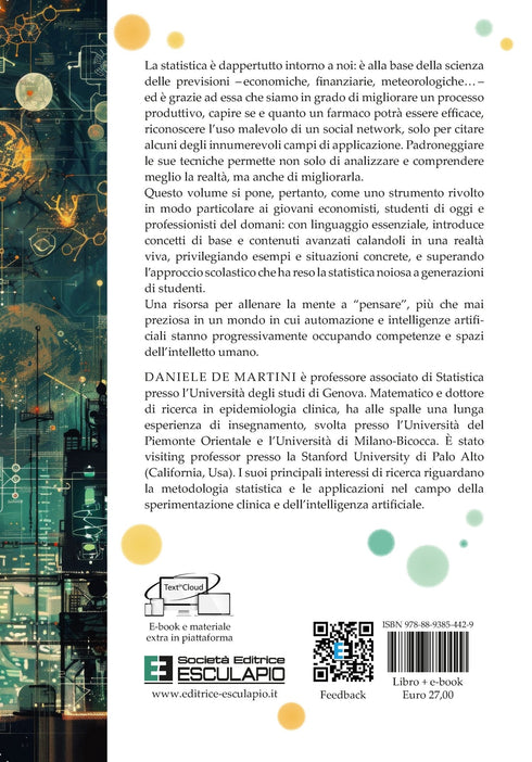 DE MARTINI - Inferenza Statistica. Un'introduzione per le scienza economiche e aziendali
