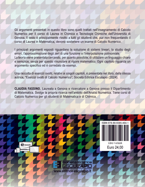 FASSINO - Introduzione al Calcolo Numerico