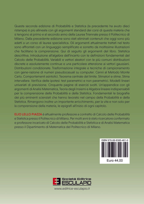 PIAZZA - Probabilità e Statistica