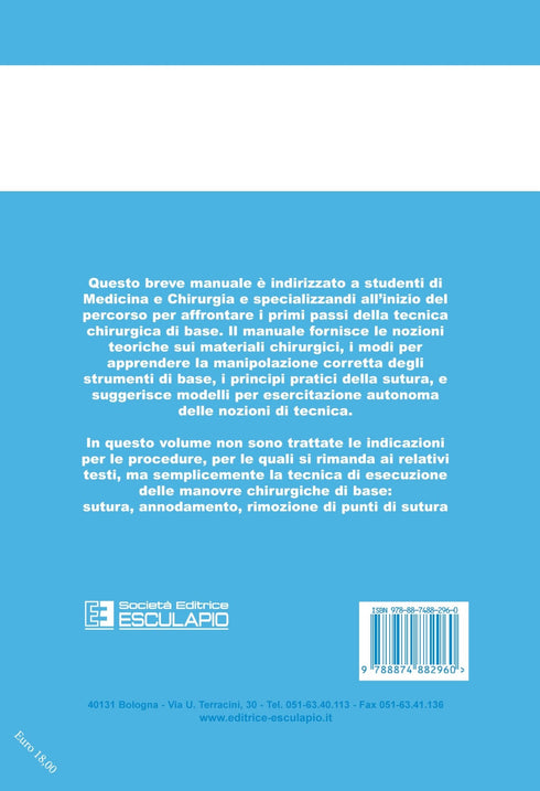TSIVAN NERI BERTELLI - Tecniche chirurgiche di base