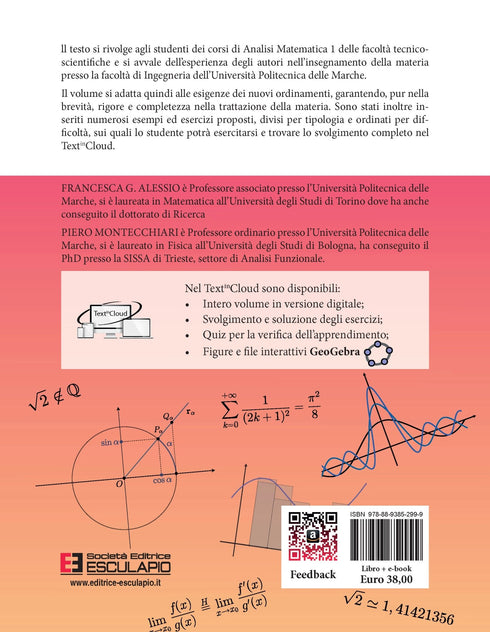 ALESSIO MONTECCHIARI - Analisi Matematica 1. Teoria ed Esercizi Svolti