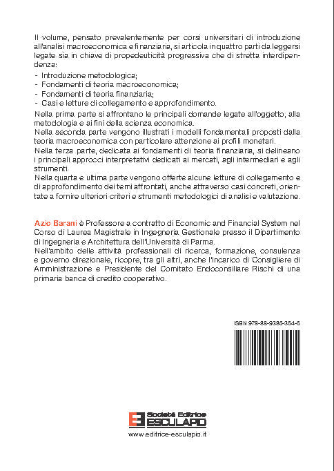 BARANI - Fondamenti di Teoria Macroeconomica e Finanziaria