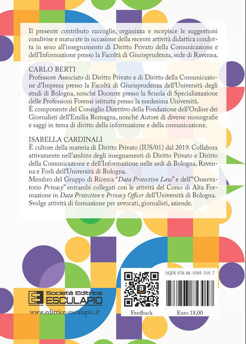 BERTI - Lezioni di diritto dei Mass-Media