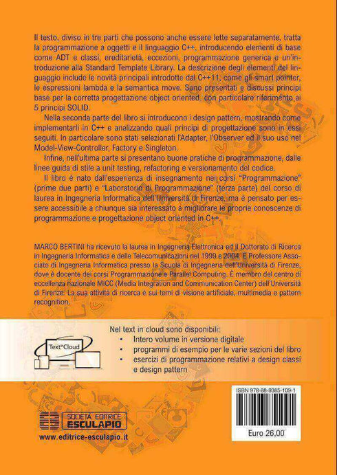 BERTINI - Programmazione Object-Oriented in C++
