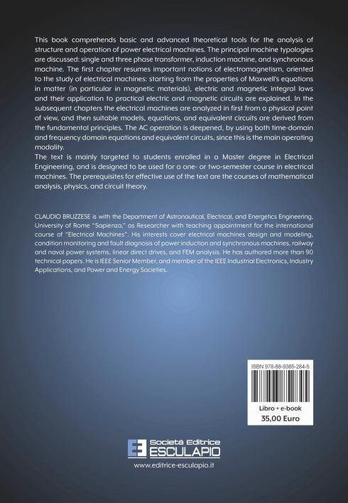 BRUZZESE - Theory of Electrical Machines
