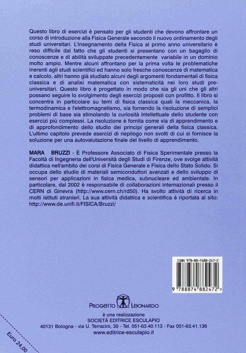 BRUZZI - Esercizi di fisica generale