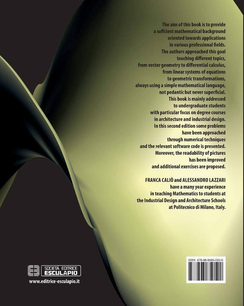 CALIO' LAZZARI - Elements of Mathematics with Numerical Applications