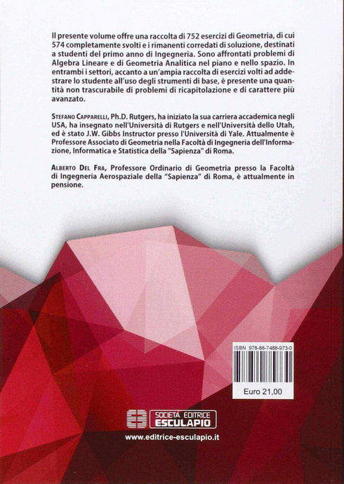 CAPPARELLI DEL FRA - Esercizi di geometria