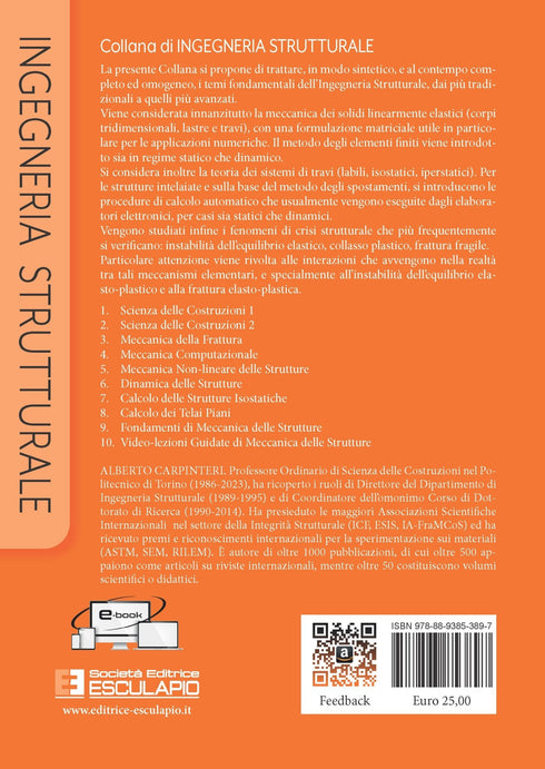 CARPINTERI - Meccanica Non-Lineare delle Strutture