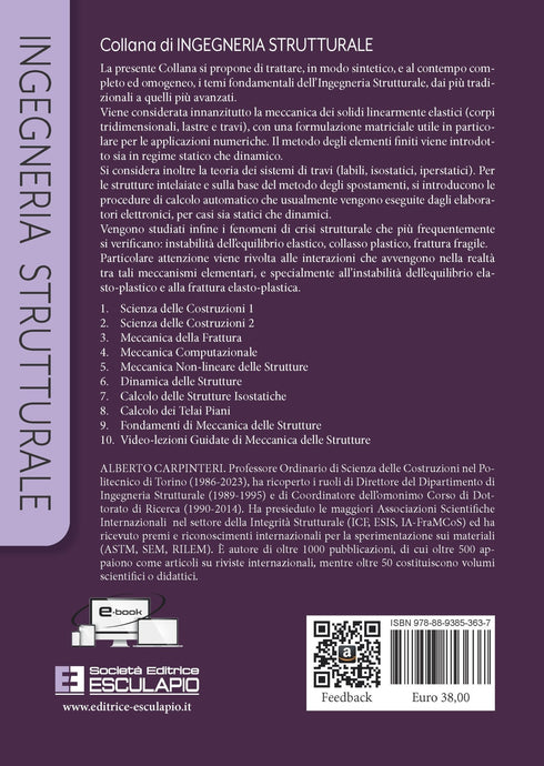 CARPINTERI - Scienza delle Costruzioni 1