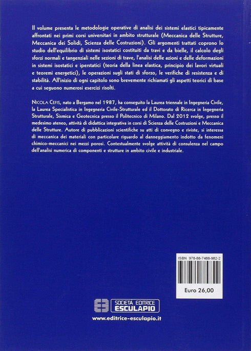 CEFIS - Esercizi di Meccanica dei Solidi e delle Strutture