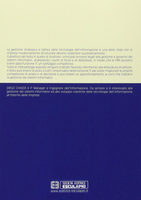 CHIOZZI - Governo dei sistemi informativi
