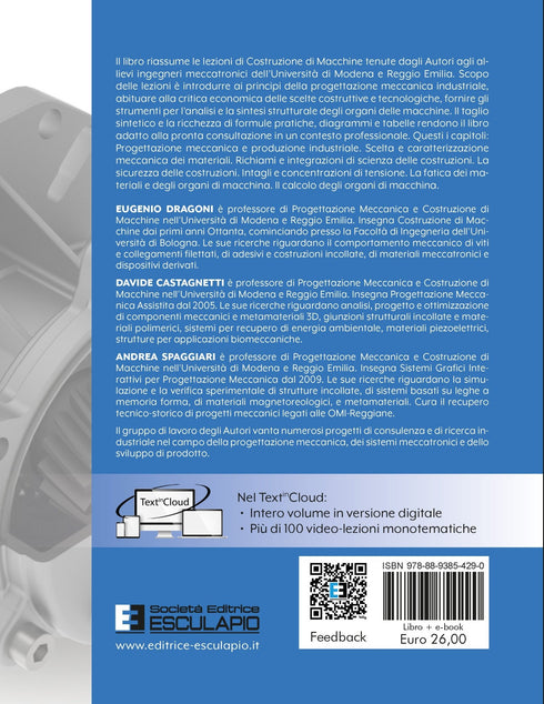 DRAGONI CASTAGNETTI SPAGGIARI - Lezioni di Costruzione di Macchine