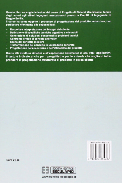 DRAGONI SCIRE' MAMMANO - Lezioni di Progetto di Sistemi Meccatronici