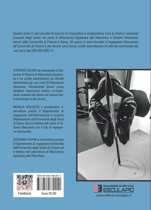 FALOMI MALVEZZI PAPINI - Esercitazioni di Meccanica Applicata alle Macchine - Cinematica e Cinetostatica Vol.1