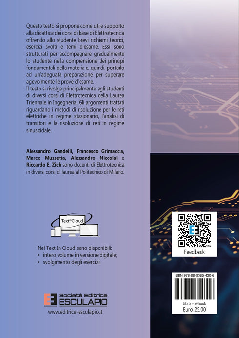 GRIMACCIA MUSSETTA ZICH GANDELLI NICCOLAI - Fondamenti di Elettrotecnica