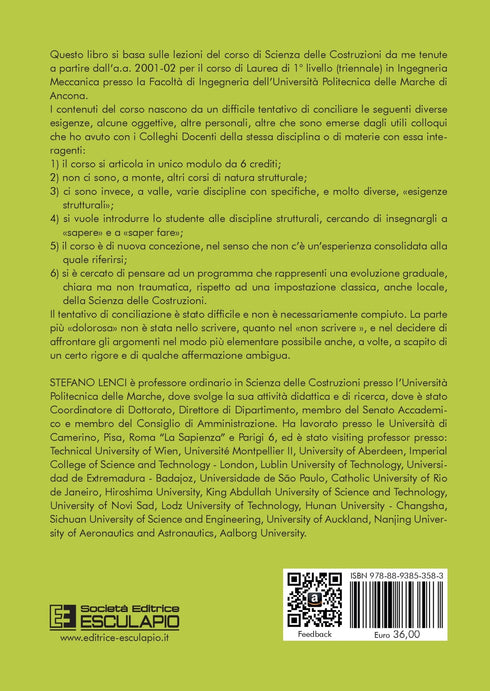 LENCI - Lezioni di Meccanica Strutturale