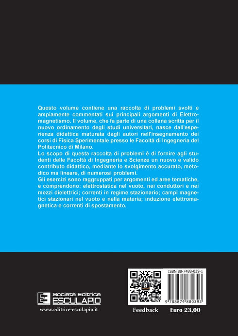 MARANO LONGHI NISOLI OSELLAME STAGIRA - Problemi di Elettromagnetismo