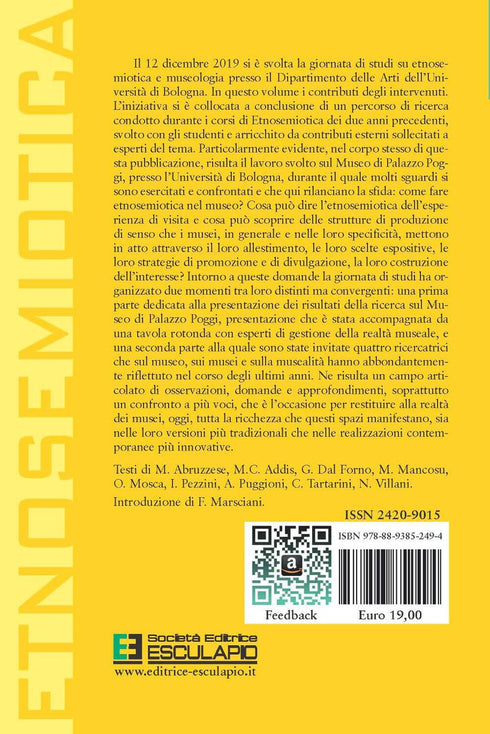 MARSCIANI - Un Etnosemiologo nel museo