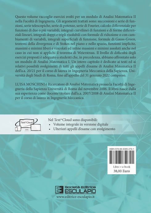 MOSCHINI - Esercizi Svolti di Analisi Matematica 2