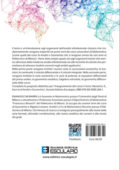 MUNARINI - Analisi e Geometria 1