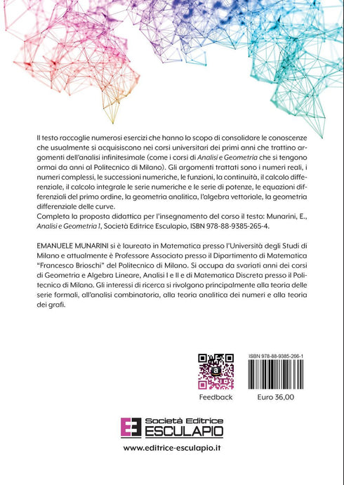 MUNARINI - Esercizi di Analisi e Geometria 1