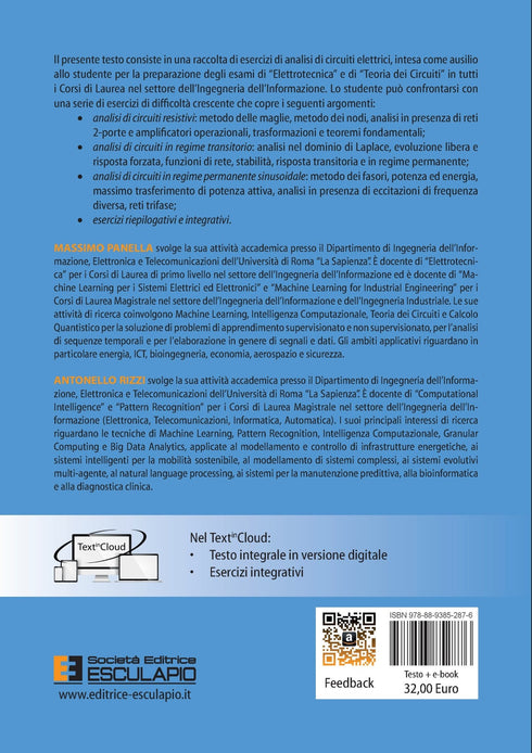 PANELLA RIZZI - Esercizi di Elettrotecnica