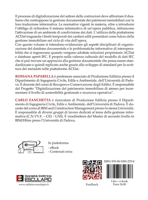 PAPARELLA ZANCHETTA - Il BIM tra Modello e Documento
