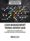 PAYARO - Lean Management: Things never said