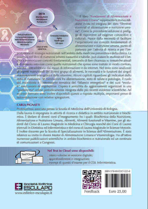 PIGNATTI - Fondamenti di Alimentazione e Nutrizione Umana