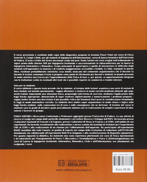 SARTORI - Lezioni di fisica generale 2