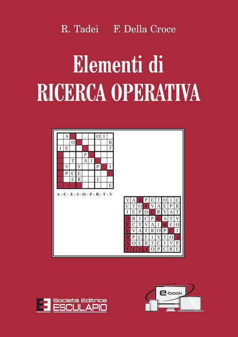TADEI DELLA CROCE - Elementi di Ricerca Operativa
