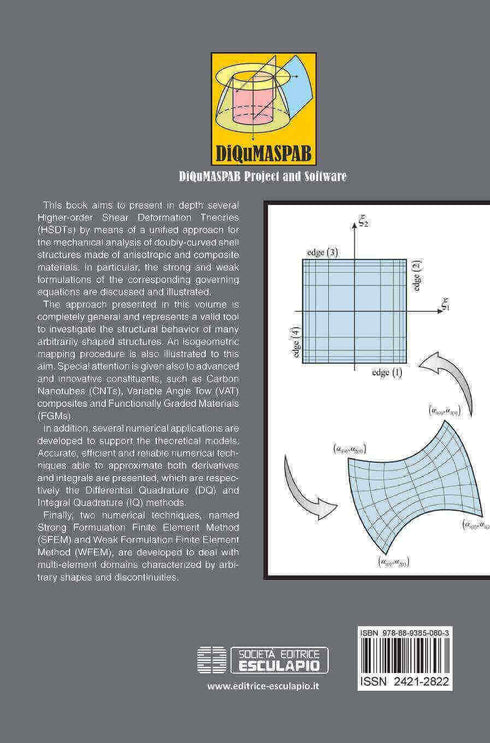 TORNABENE BACCIOCCHI - Anisotropic doubly-curved shells. Higher-order strong and weak formulations for arbitrarily shaped shell structures