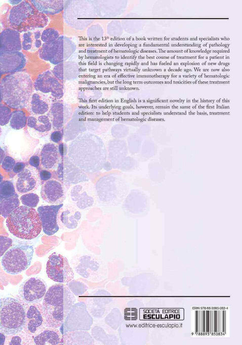 TURA CAVO ZINZANI - Hematology. Pathophysiology, Diagnosis and Treatment