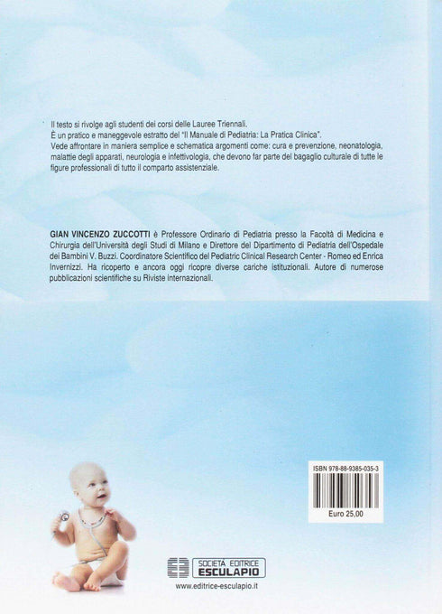ZUCCOTTI - Elementi Essenziali di Pediatria per i corsi di laurea triennali