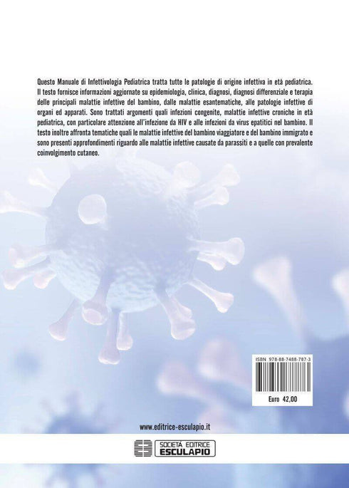 ZUCCOTTI GIACOMET - Elementi di Infettivologia Pediatrica